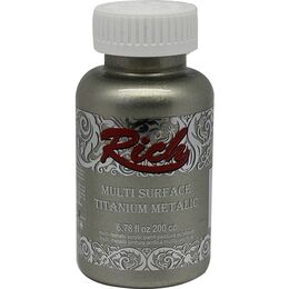 Rich Multi Surface Titanium Metalik Boya 200 cc. 2504 ANTİK GÜMÜŞ - 1