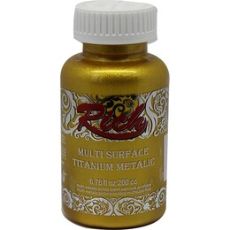Rich Multi Surface Titanium Metalik Boya 200 cc. 2522 SOM ALTIN - 1