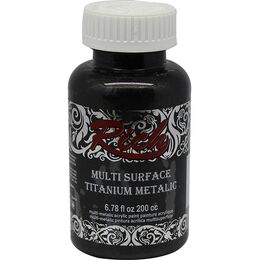 Rich Multi Surface Titanium Metalik Boya 200 cc. 2544 SİYAH - 1