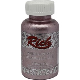 Rich Multi Surface Titanium Metalik Boya 200 cc. 2556 TOZ PEMBE - 1
