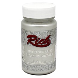 Rich Multi Surface Titanium Metalik Boya 90 cc. 2500 İNCİ - 1