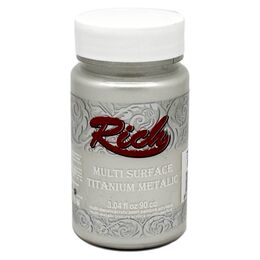 Rich Multi Surface Titanium Metalik Boya 90 cc. 2500 İNCİ - 1
