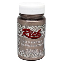 Rich Multi Surface Titanium Metalik Boya 90 cc. 2510 LATTE - 1