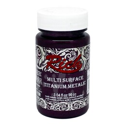 Rich Multi Surface Titanium Metalik Boya 90 cc. 2560 ANTİK MÜRDÜM - 1