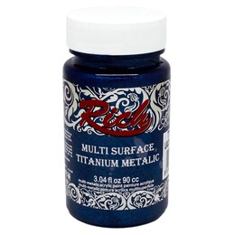 Rich Multi Surface Titanium Metalik Boya 90 cc. 2568 LACİVERT - 1