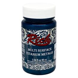 Rich Multi Surface Titanium Metalik Boya 90 cc. 2570 ANTİK TURKUAZ - 1