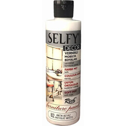 Rich Selfy Decor Vernikli Boya 240 cc. 802 ANTİK BEYAZ - 1