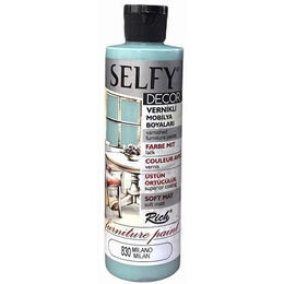 Rich Selfy Decor Vernikli Boya 240 cc 830 MİLANO - 1