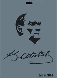 Rich Stencil Boyama Şablonu 25x35 cm. NEW-304 - 1