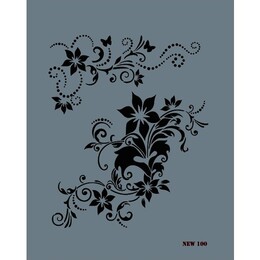 Rich Stencil Şablon New Seri X-Large Serisi (STENCIL-***) - 1