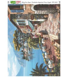 Rich Sticky Kendinden Yapışkanlı Pirinç Dekopaj Kağıdı 29x42 cm. 2421 - 1
