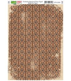 Rich Sticky Kendinden Yapışkanlı Pirinç Dekopaj Kağıdı 29x42 cm. 2535