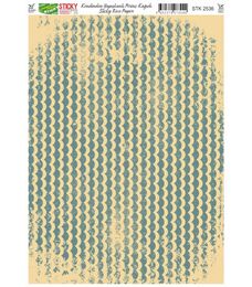 Rich Sticky Kendinden Yapışkanlı Pirinç Dekopaj Kağıdı 29x42 cm. 2536