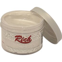 Rich Titanium Metalik Rölyef Pasta 160 cc. 5500 İNCİ - 1