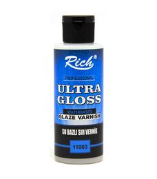 Rich Ultra Gloss Su Bazlı Parlak Sır Vernik 120 cc. - 1
