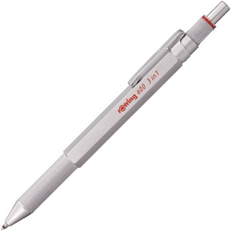 Rotring 600 MultiPen Üç Fonksiyonlu Versatil Kalem 0.5 Krom