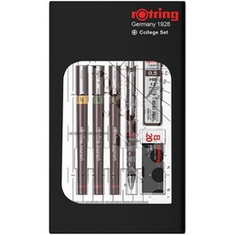 Rotring Isograph Rapido Kalemi Seti College Set (0.2-0.3-0.5 mm.) + 0.5 Tikky Versatil Kalem - Thumbnail