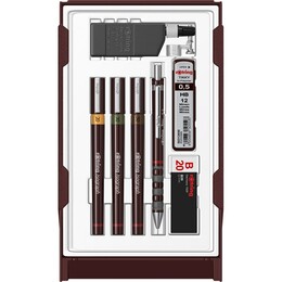 Rotring Isograph Rapido Kalemi Seti College Set (0.2-0.3-0.5 mm.) + 0.5 Tikky Versatil Kalem - 2