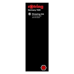 Rotring Rapido Çini Mürekkebi 23 ml. Kırmızı - Thumbnail