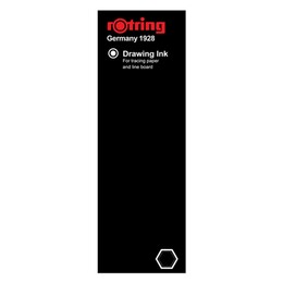 Rotring Rapido Çini Mürekkebi 23 ml. Siyah - 2