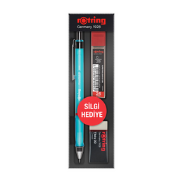 Rotring Visuclick Versatil Kalem + Min + Silgi Okul Seti 0.5 mm MAVİ - 1