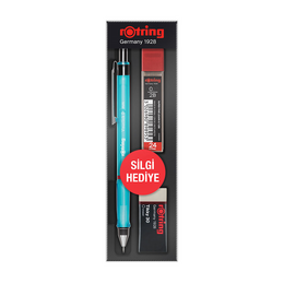 Rotring Visuclick Versatil Kalem + Min + Silgi Okul Seti 0.5 mm MAVİ