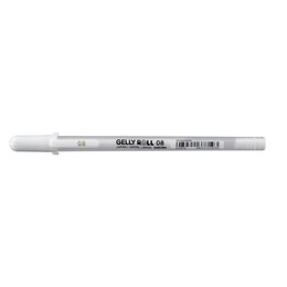 Sakura Gelly Roll Beyaz Jel Mürekkepli Kalem 0.8 mm. - 3