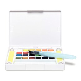 Sakura Koi Tablet Sulu Boya Seti 24 Renk Su Hazneli Fırça Hediyeli - 2