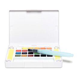 Sakura Koi Tablet Sulu Boya Seti 24 Renk Su Hazneli Fırça Hediyeli