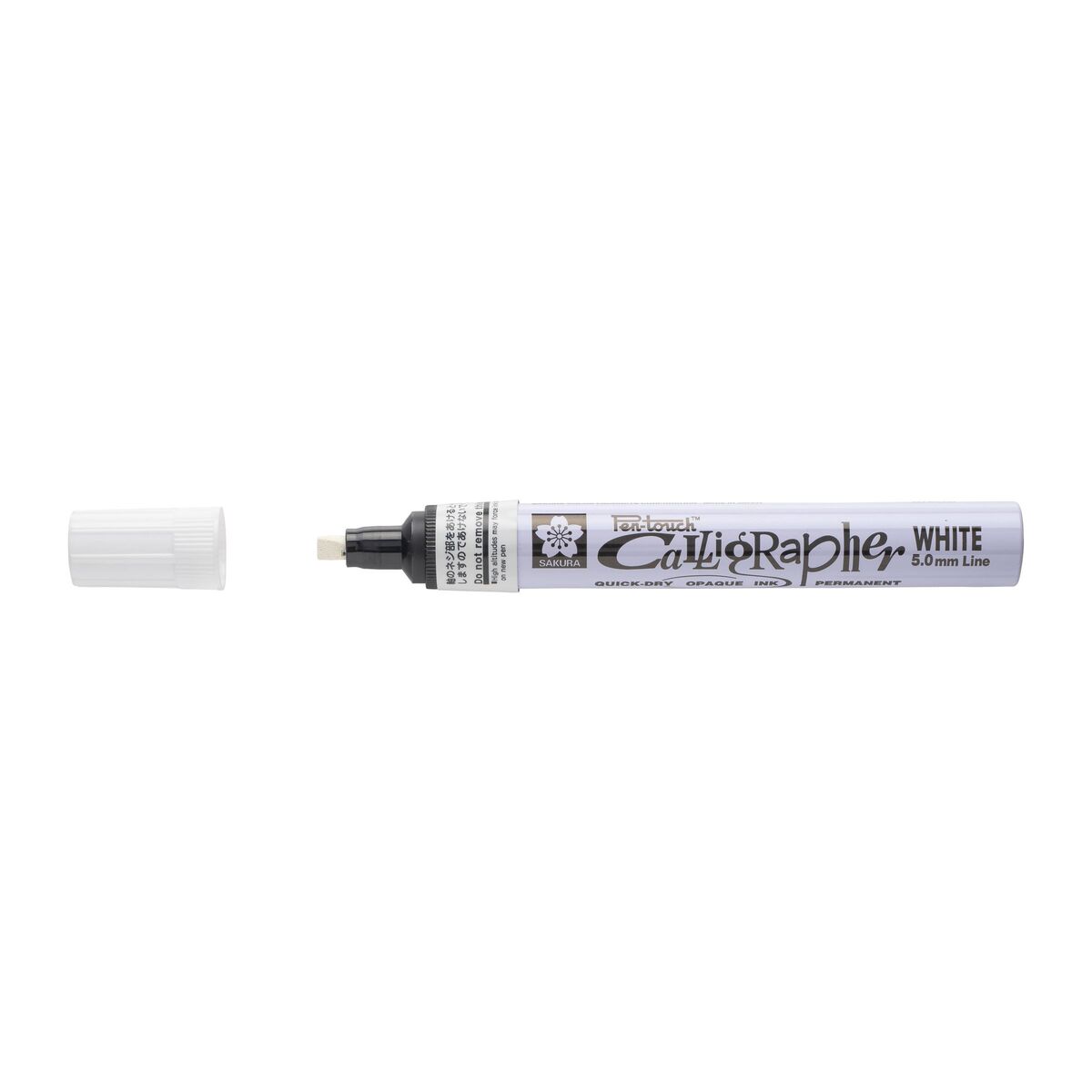 Sakura Pen-touch Calligrapher Kaligrafi Kalemi 5 Mm. Beyaz