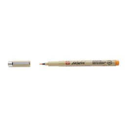 Sakura Pigma Brush Pen Fırça Uçlu Çizim Kalemi ORANGE (TURUNCU) - 1