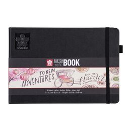 Sakura Sketchbook Sert Kapak Eskiz Çizim Defteri Ivory (Fildişi) Kağıt 140 gr. 15x21 cm. 80 yaprak - 1