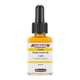 Schmincke Aero Color Akrilik Mürekkep 28 ml. 024 Candy Colors Sunbeam Yellow