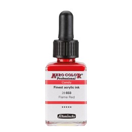 Schmincke Aero Color Akrilik Mürekkep 28 ml. 033 Candy Colors Flame Red - Thumbnail