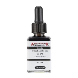 Schmincke Aero Color Akrilik Mürekkep 28 ml. 072 Candy Colors Smoke Black - Thumbnail