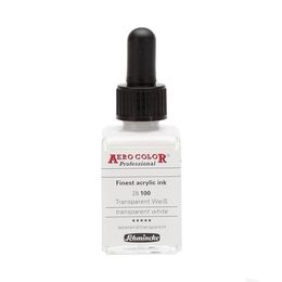 Schmincke Aero Color Akrilik Mürekkep 28 ml. 100 Transparent White