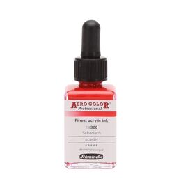 Schmincke Aero Color Akrilik Mürekkep 28 ml. 300 Scarlet