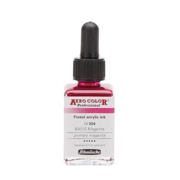 Schmincke Aero Color Akrilik Mürekkep 28 ml. 304 Primary Magenta - 1