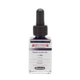 Schmincke Aero Color Akrilik Mürekkep 28 ml. 400 Indigo - 1