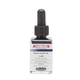 Schmincke Aero Color Akrilik Mürekkep 28 ml. 401 Prussian Blue - 1