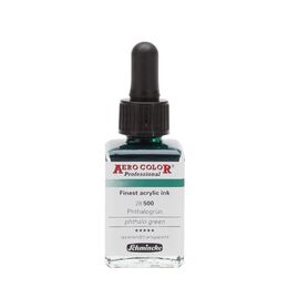 Schmincke Aero Color Akrilik Mürekkep 28 ml. 500 Phthalo Green