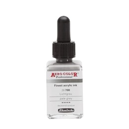 Schmincke Aero Color Akrilik Mürekkep 28 ml. 700 Pale Grey - Thumbnail