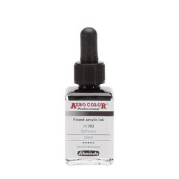 Schmincke Aero Color Akrilik Mürekkep 28 ml. 702 Black