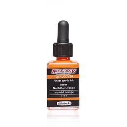 Schmincke Aero Color Akrilik Mürekkep 28 ml. 826 Naphtol Orange