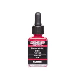 Schmincke Aero Color Akrilik Mürekkep 28 ml. 833 Ruby Red