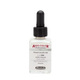 Schmincke Aero Color Akrilik Mürekkep 28 ml. 909 Aero Vision Silver Violet - 1