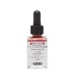 Schmincke Aero Color Akrilik Mürekkep 28 ml. 910 Aero Vision Gold Red