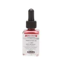 Schmincke Aero Color Akrilik Mürekkep 28 ml. 917 Aero Metallic Bright Maroon