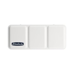 Schmincke Akademie Aquarell Taş Tablet Sulu Boya Seti Yarım Tablet 9 Renk Metal Kutu - 3
