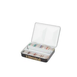 Schmincke Horadam Aquarell Taş Tablet Sulu Boya Seti Özel Üretim Retro Yarım Tablet 8 Renk Metal Kutu - 1
